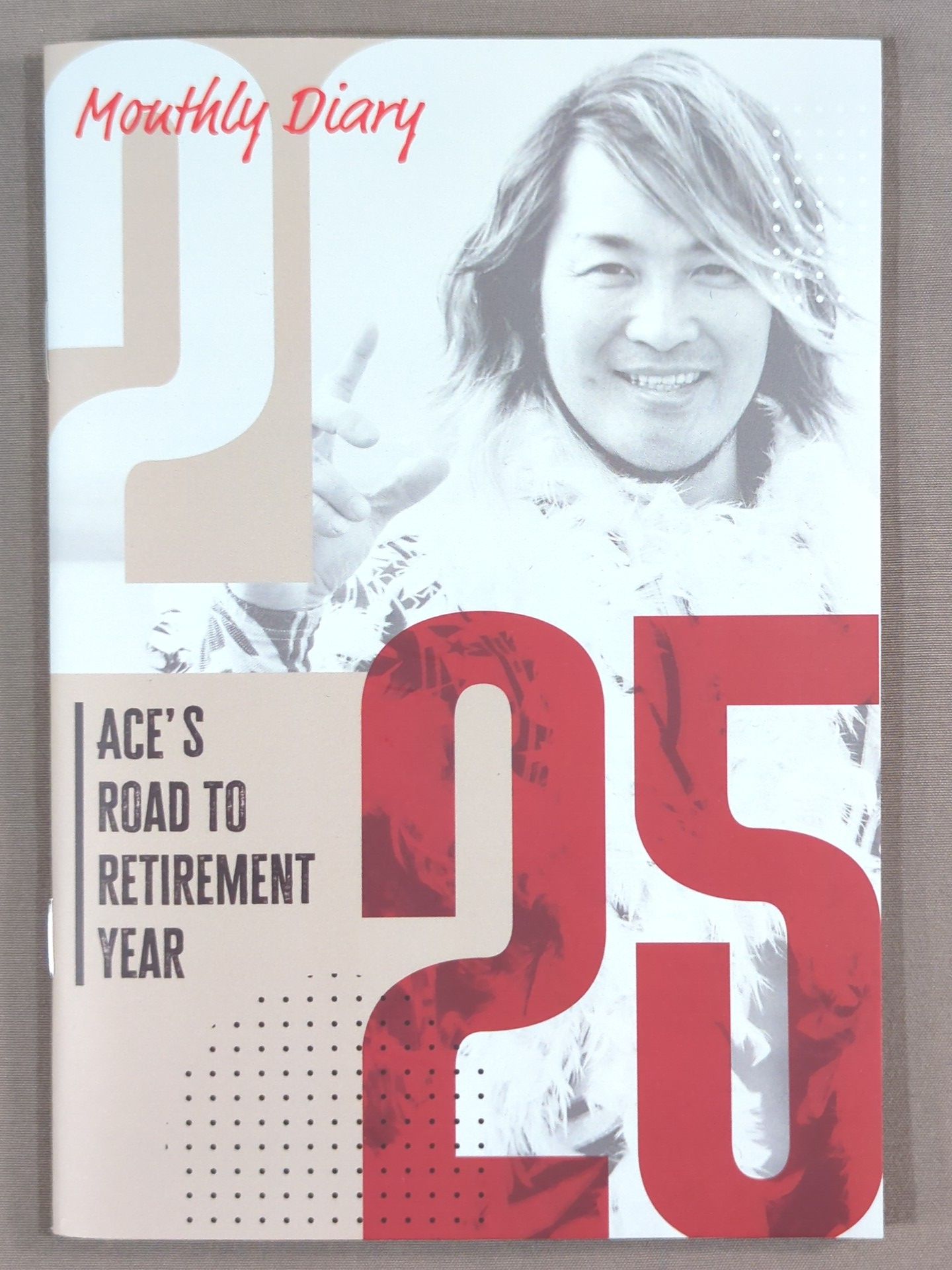 ★Team NJPW★ Hiroshi Tanahashi 2025 Schedule Book