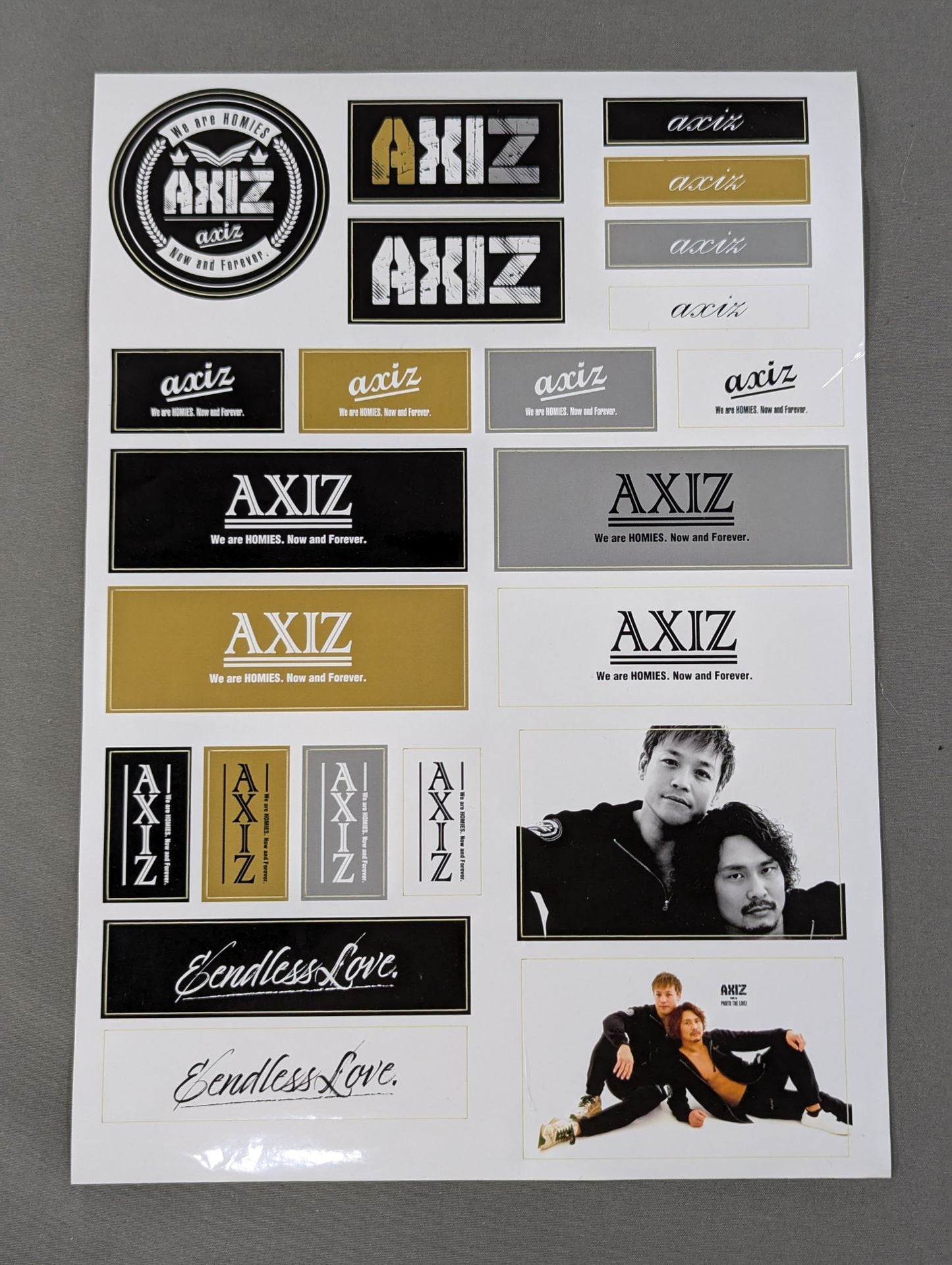 AXIZ ステッカーシート