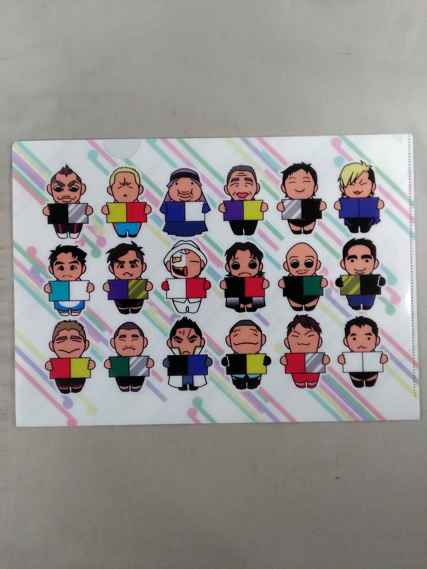 Big Japan Pro Wrestling Plastic File Folder  Sets(5)