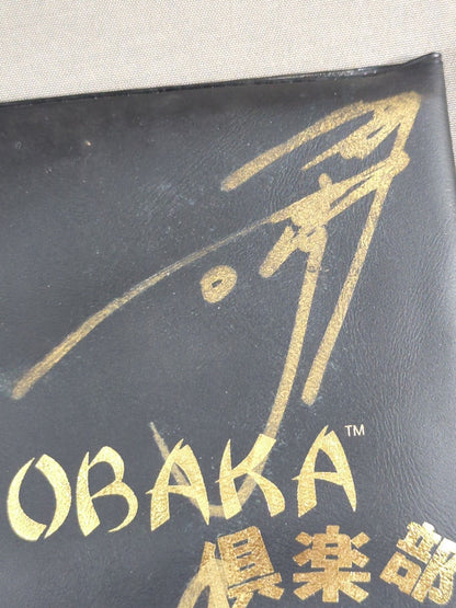 【山川竜司＆登坂栄児 直筆Wサイン入り】OBAKA倶楽部 ポケットメモ手帳