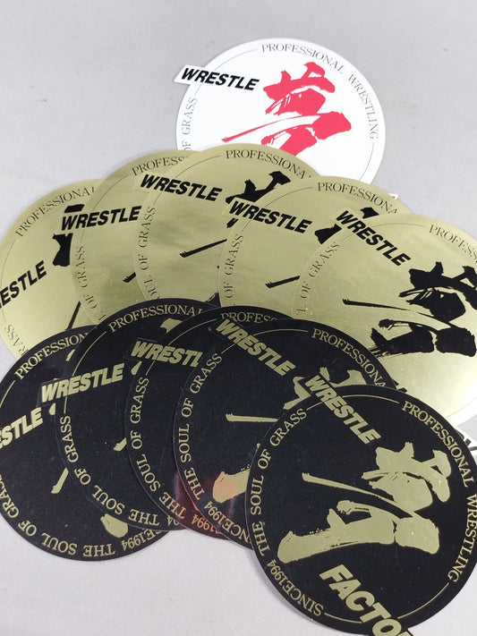 Wrestle Yume Factory Sticker Set