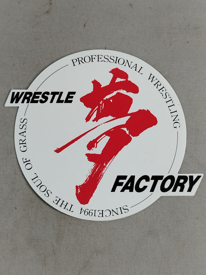 Wrestle Yume Factory Sticker Set