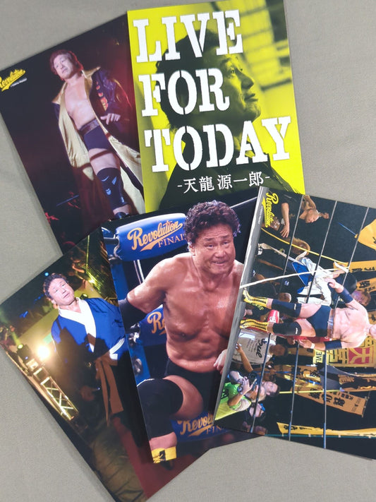 ★Revolution★ Tenryu Genichiro  Postcard Set