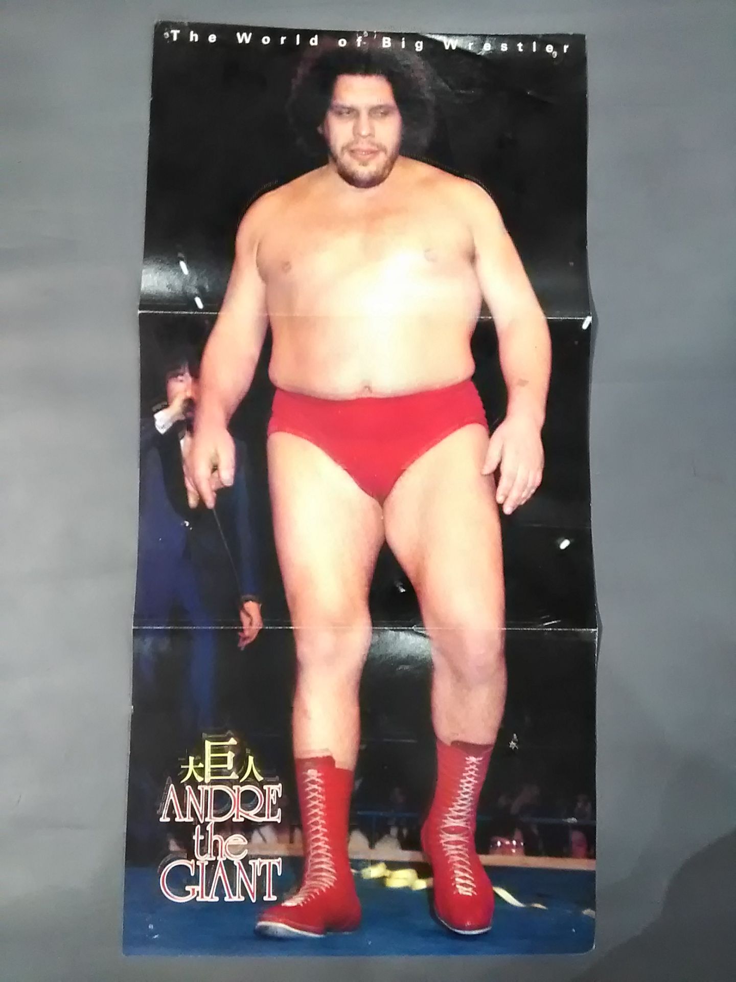アンドレ・ザ・ジャイアント 雑誌付録ピンナップ