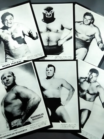 Separate Gong Appendix Memorable Wrestlers 50 times