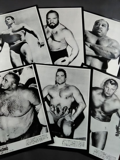Separate Gong Appendix Memorable Wrestlers 50 times