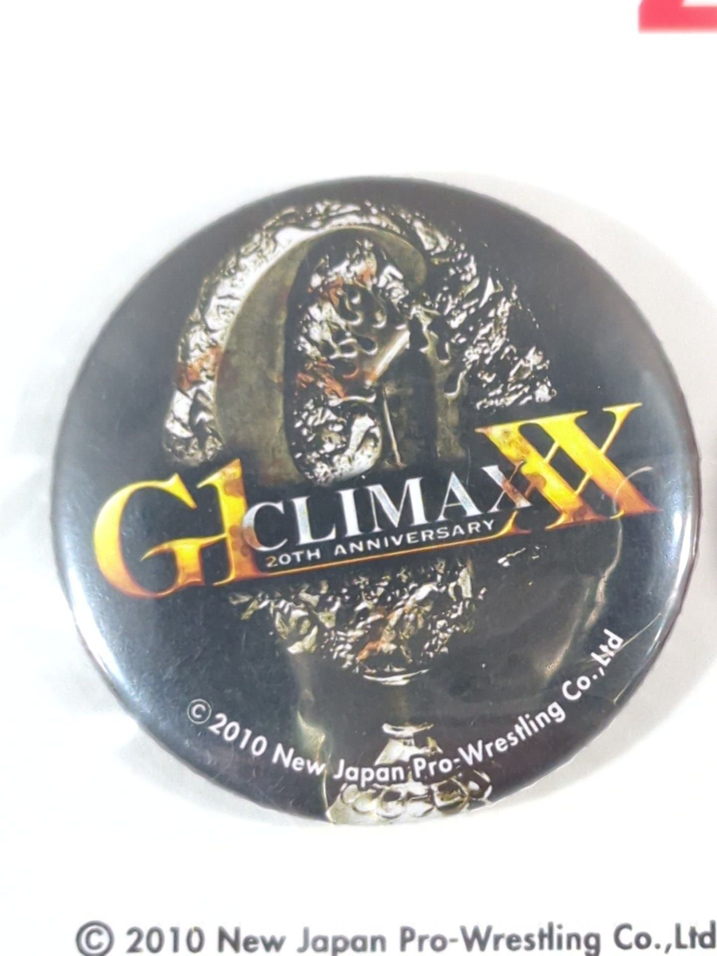 ★20TH ANNIVERSARY★ G1 CLIMAX XX PinBack button set