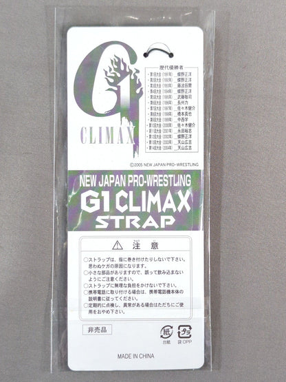 ★ ★ not sold in stores G1 CLIMAX Strap
