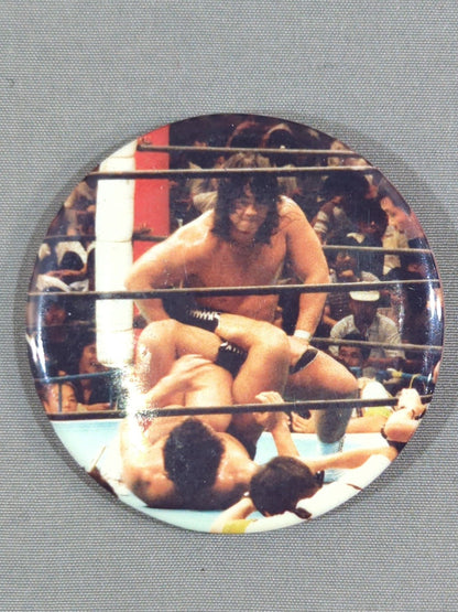 ★ ★ Original Riki Choshu PinBack button (2)