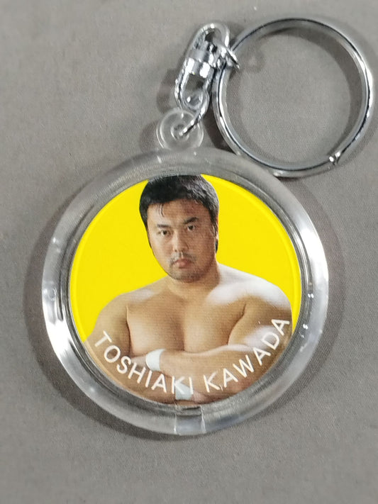 川田利明 クリアキーホルダー