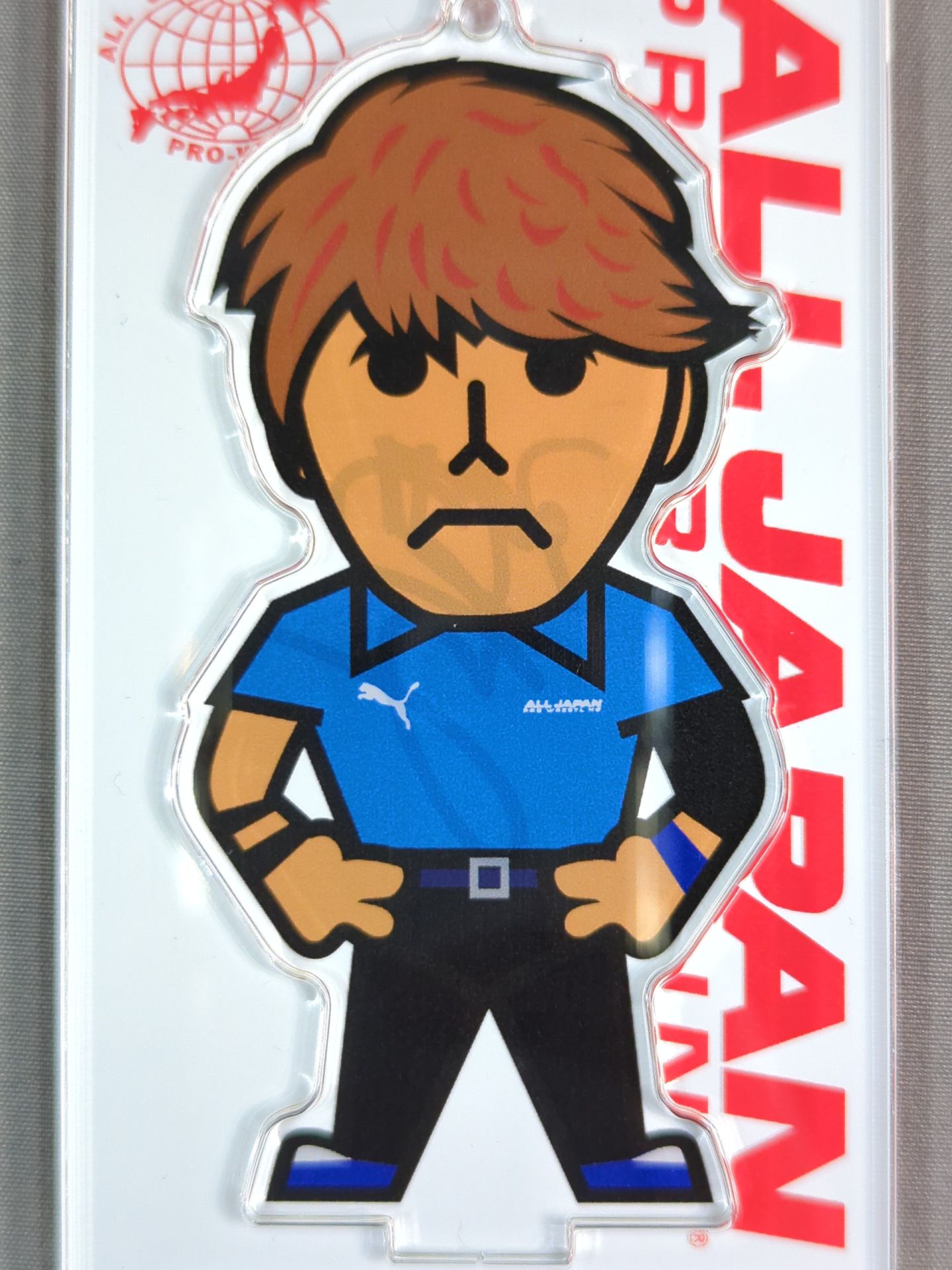 【hand signed autograph】 Daisuke Kambayashi Character Acrylic Stand Keychain