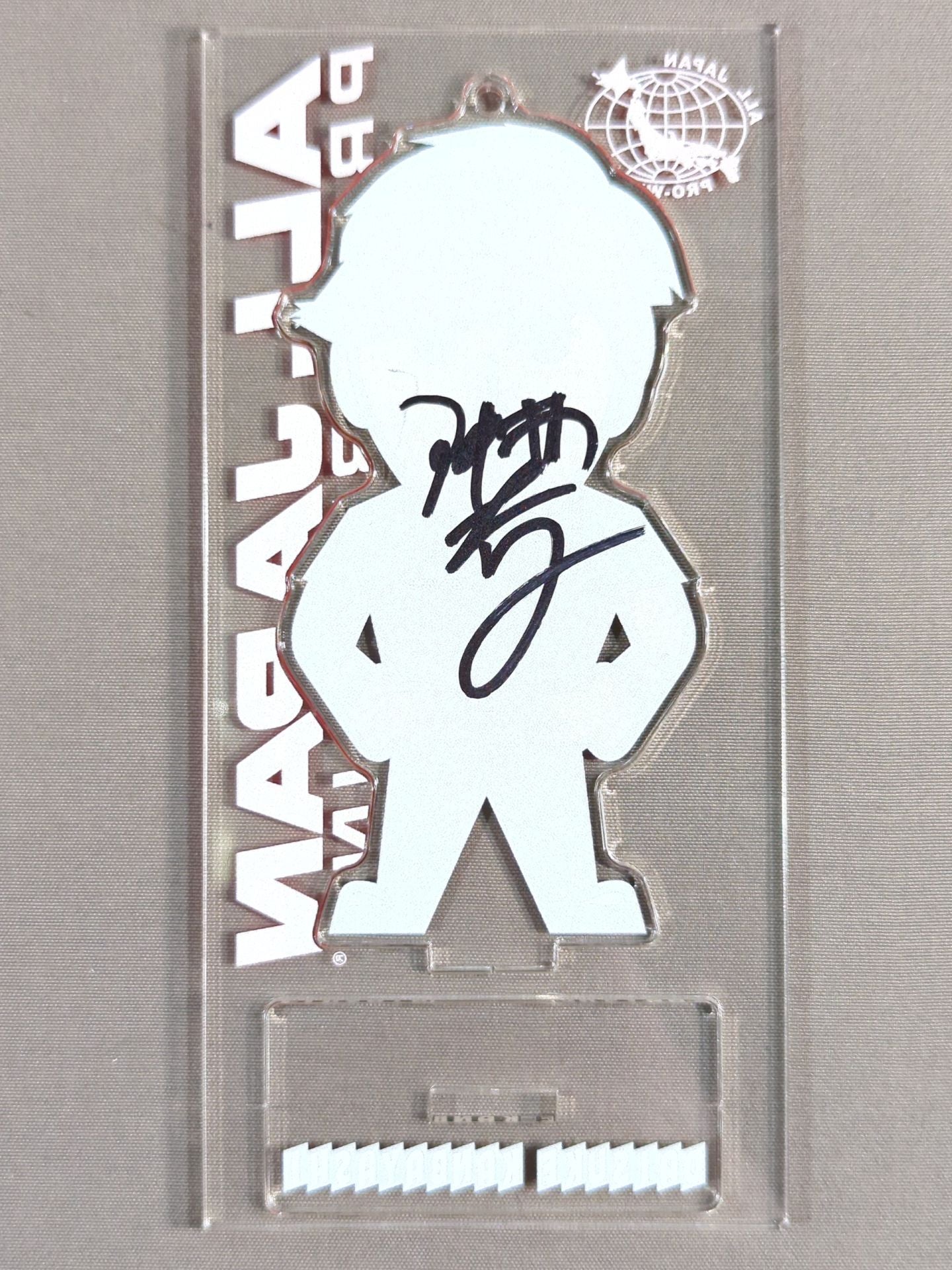 【hand signed autograph】 Daisuke Kambayashi Character Acrylic Stand Keychain