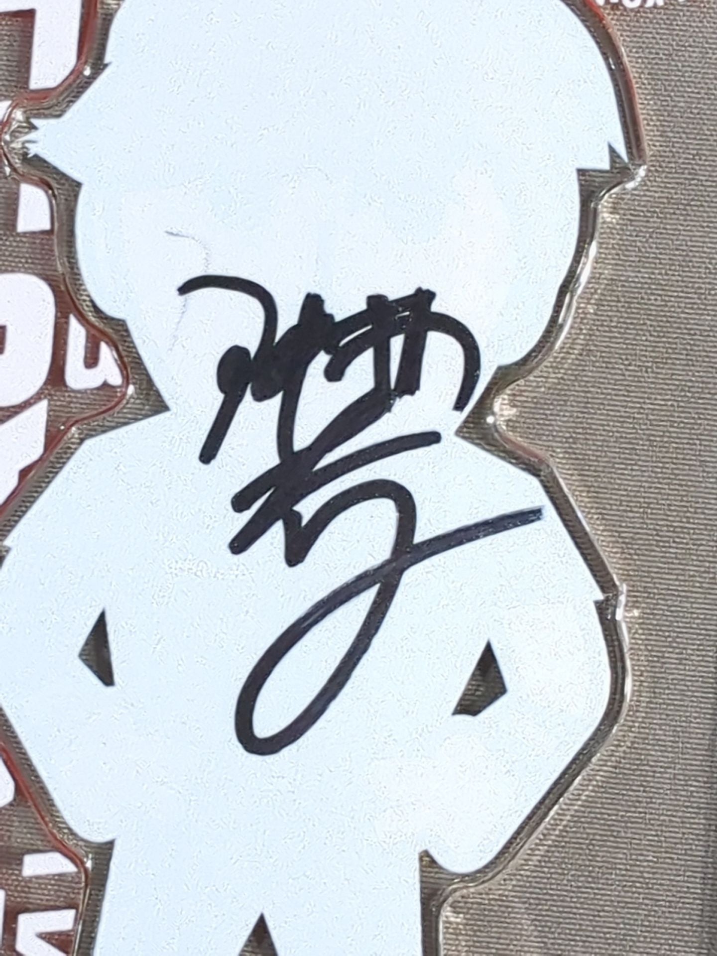 【hand signed autograph】 Daisuke Kambayashi Character Acrylic Stand Keychain