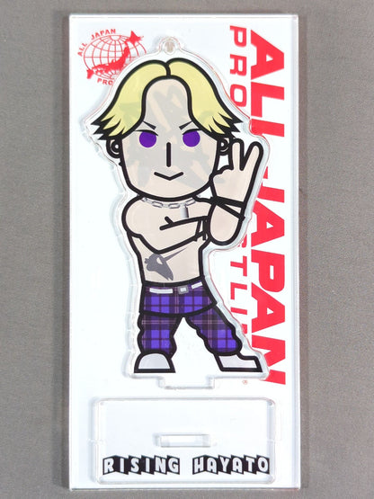 【hand signed autograph】  Rising HAYATO Character Acrylic Stand Keychain