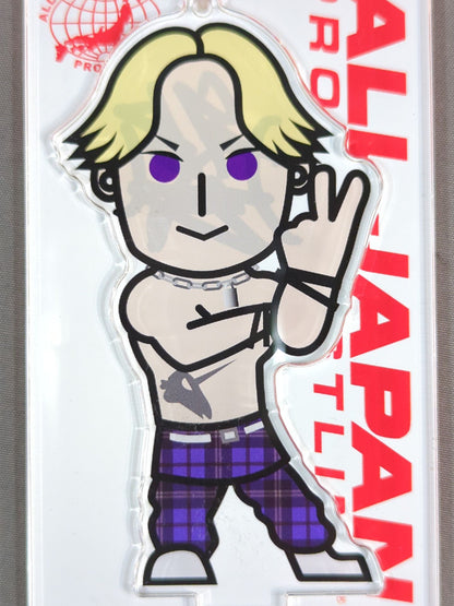【hand signed autograph】  Rising HAYATO Character Acrylic Stand Keychain