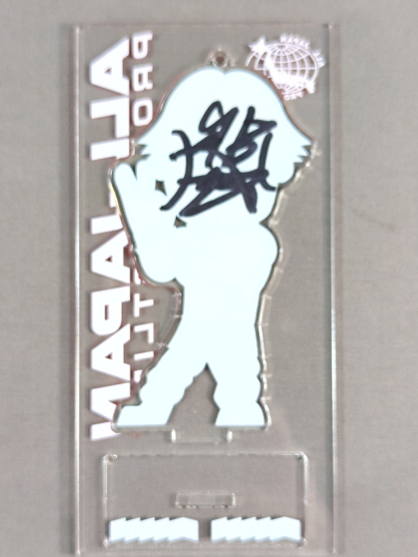 【hand signed autograph】  Rising HAYATO Character Acrylic Stand Keychain