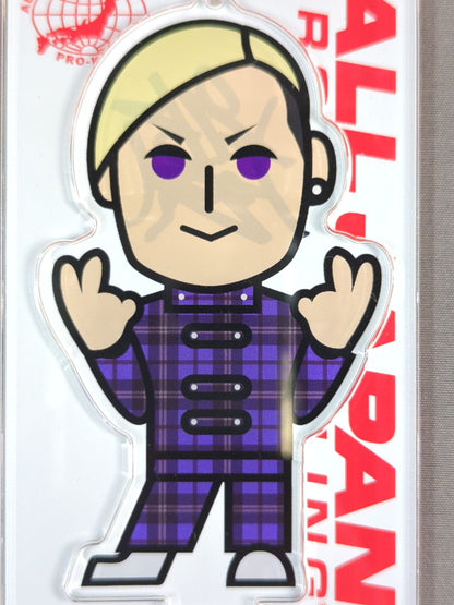 【hand signed autograph】  Rising HAYATO Character Acrylic Stand Keychain