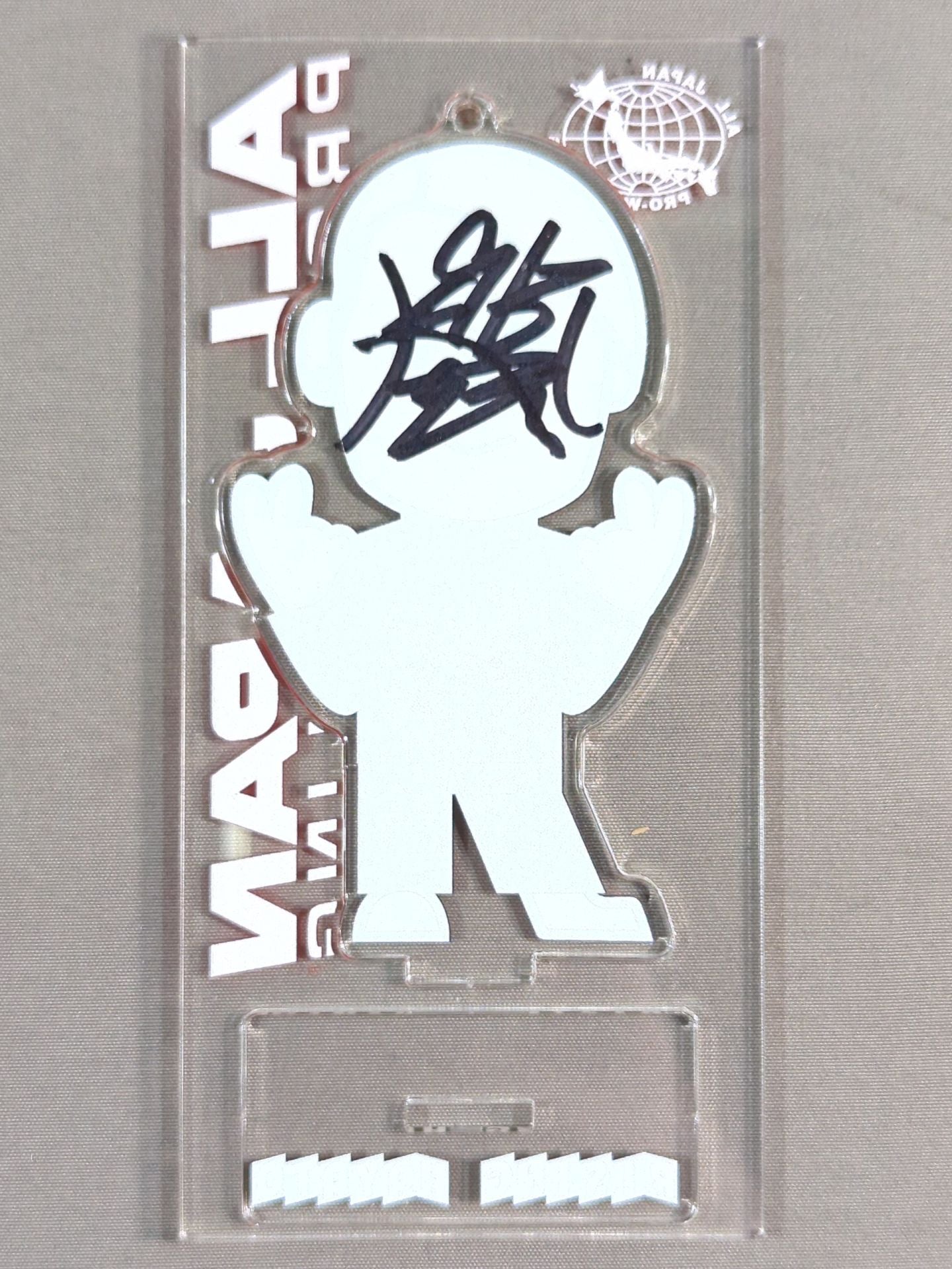 【hand signed autograph】  Rising HAYATO Character Acrylic Stand Keychain