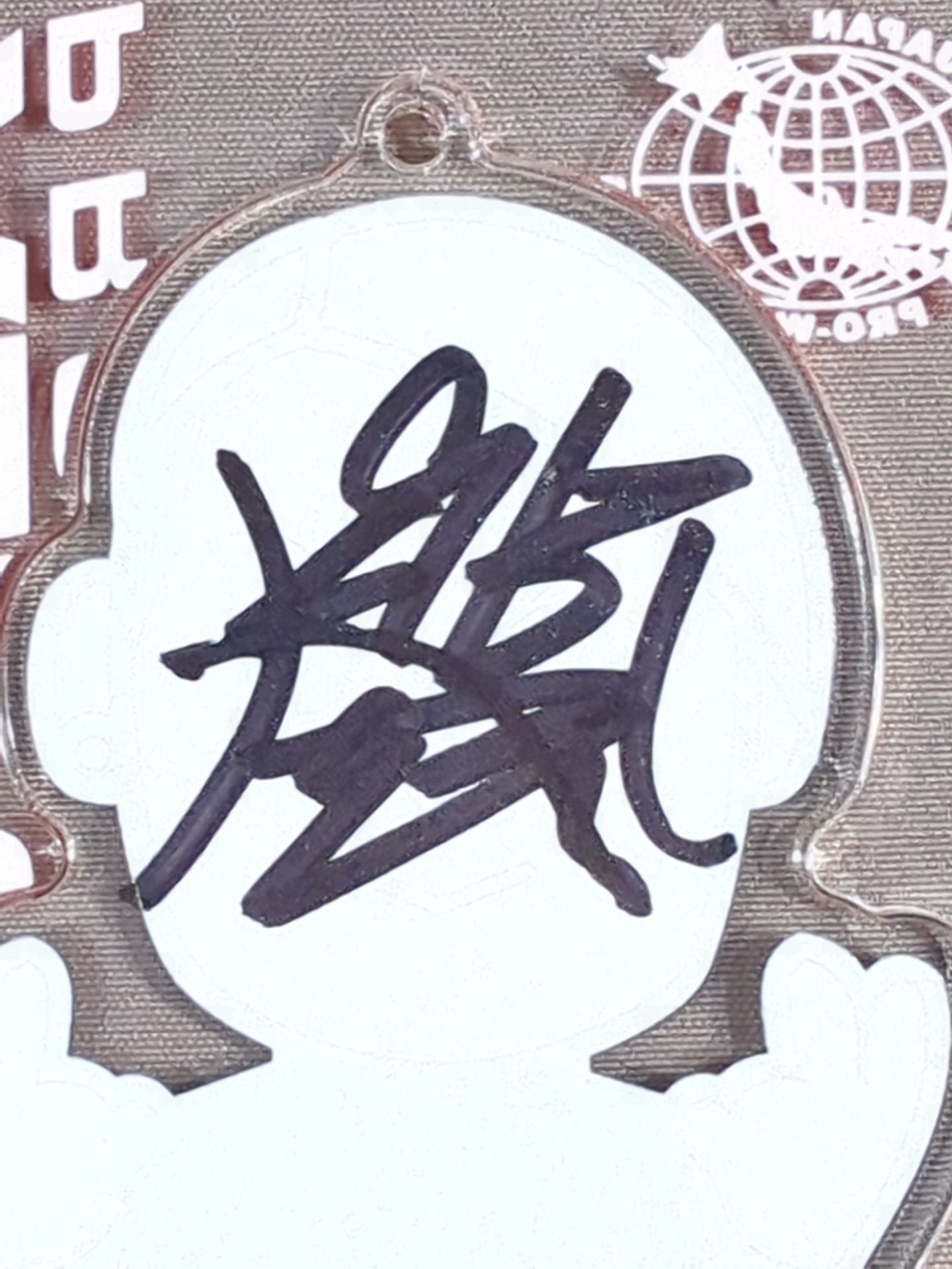 【hand signed autograph】  Rising HAYATO Character Acrylic Stand Keychain