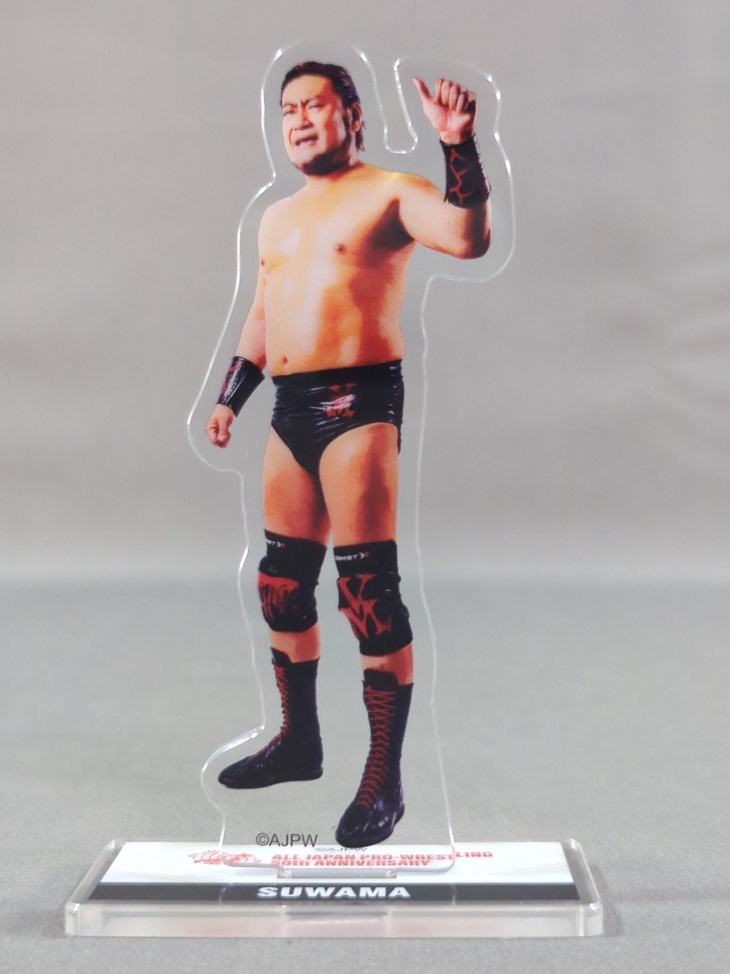 SUWAMA  All Japan Pro Wrestling  50th Anniversary Acrylic Stand (B)