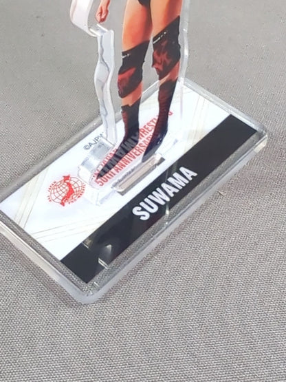 SUWAMA  All Japan Pro Wrestling  50th Anniversary Acrylic Stand (B)