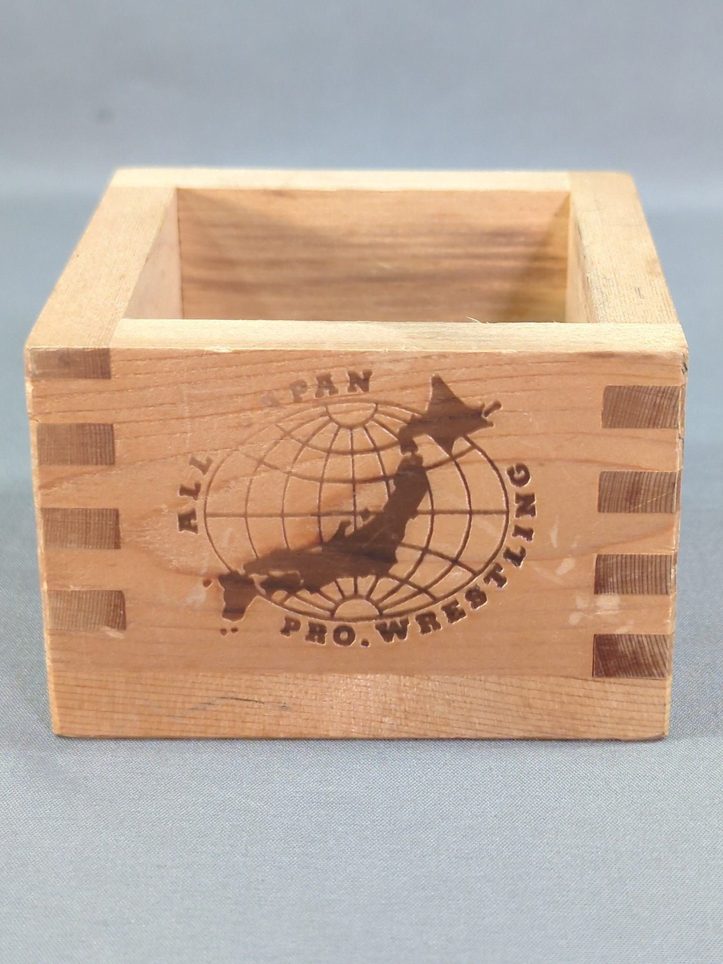 All Japan Pro Wrestling [30th Anniversary] MASU (square wooden cup) 