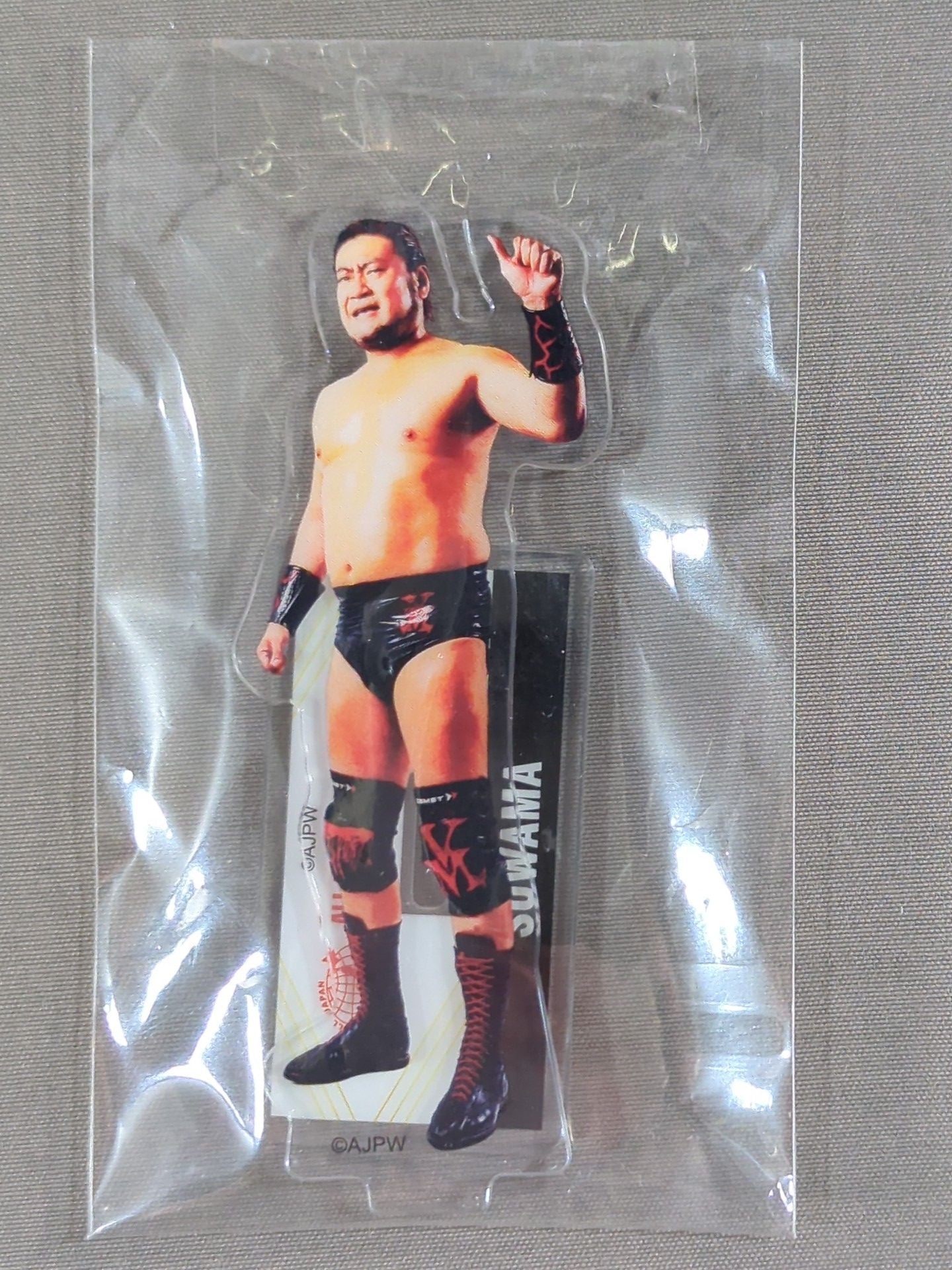 SUWAMA  All Japan Pro Wrestling  50th Anniversary Acrylic Stand (B)
