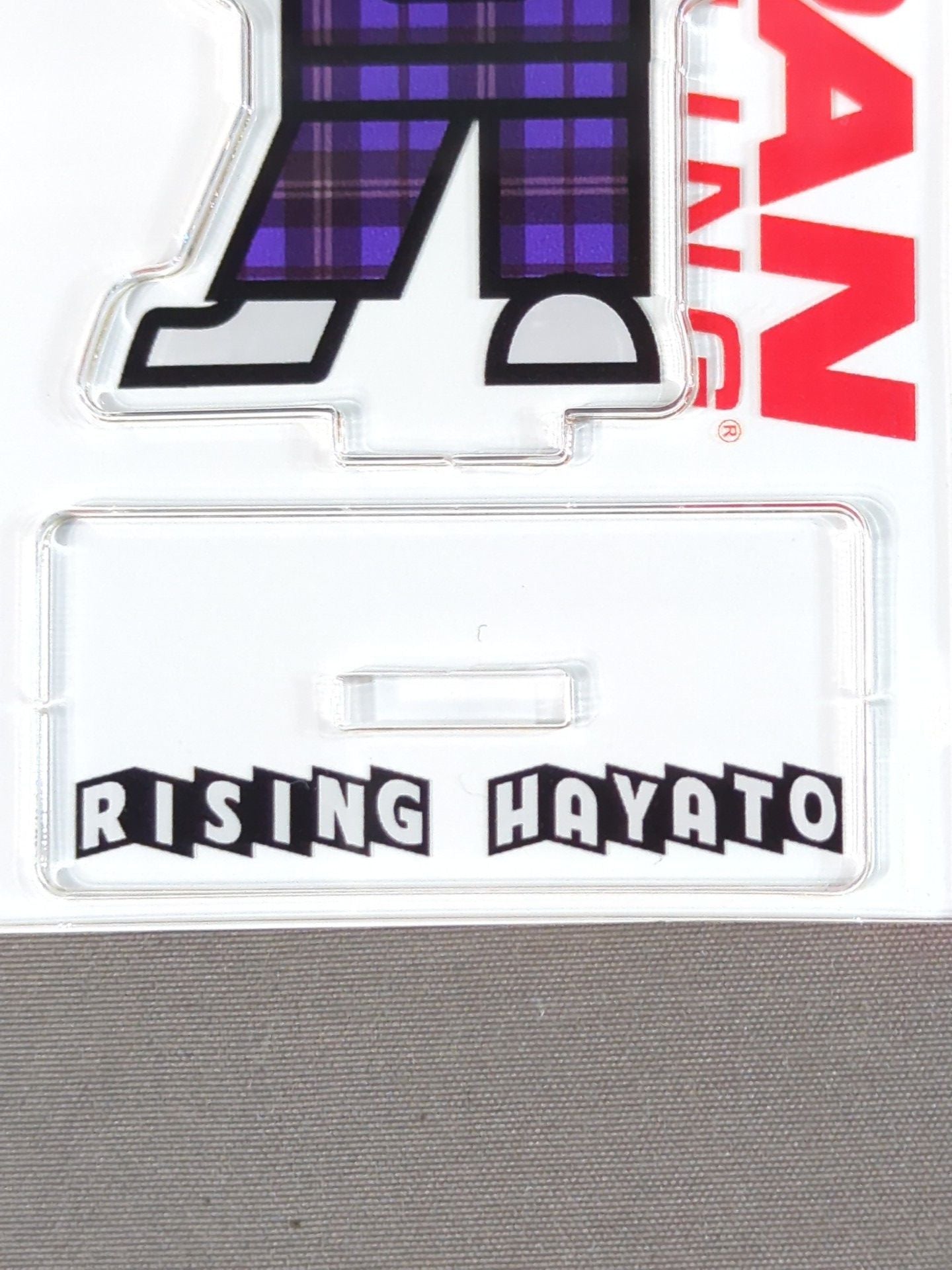 【hand signed autograph】  Rising HAYATO Character Acrylic Stand Keychain