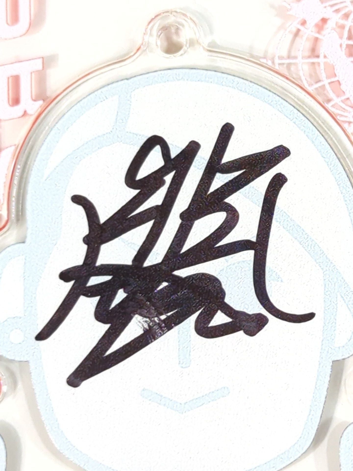【hand signed autograph】  Rising HAYATO Character Acrylic Stand Keychain