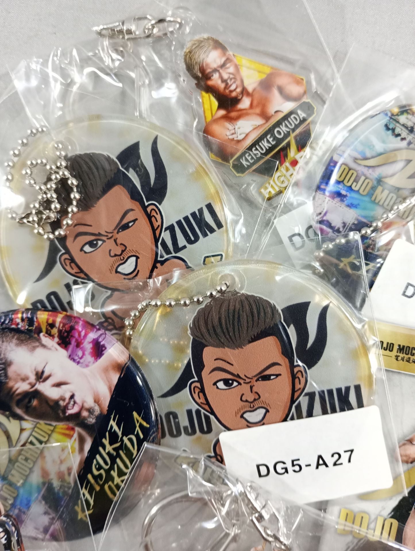 ★Mr.DANGER ZONE★ Keisuke Okuda Dragon Gate Accessories Set