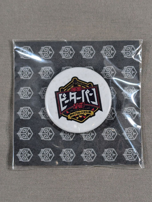 DDT Ryogoku  Peter Pan 2018 PinBack button 