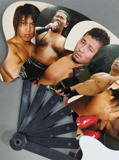 Dragon Door 扇形Mini Uchiwa (paper fan)