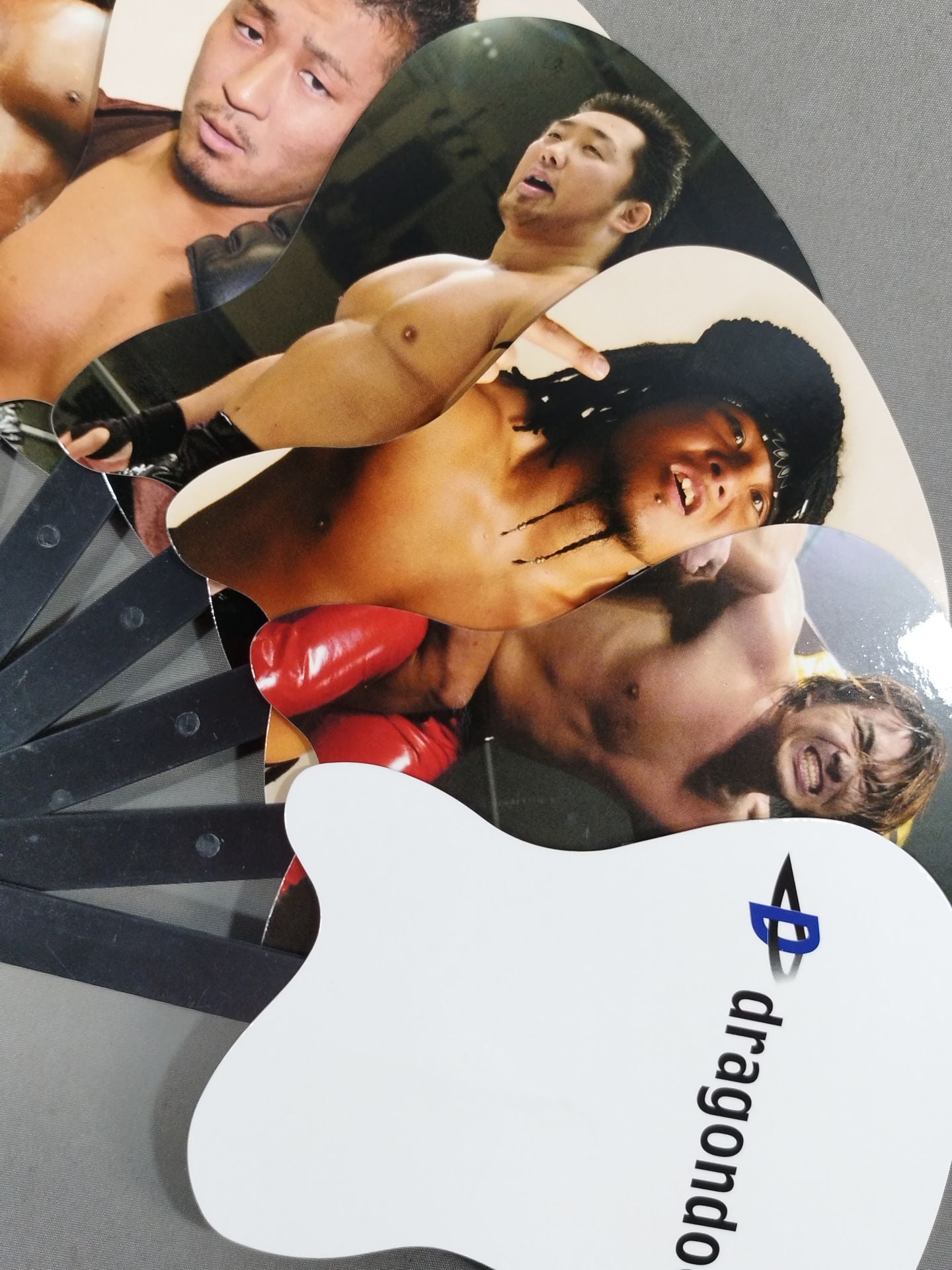 Dragon Door 扇形Mini Uchiwa (paper fan)