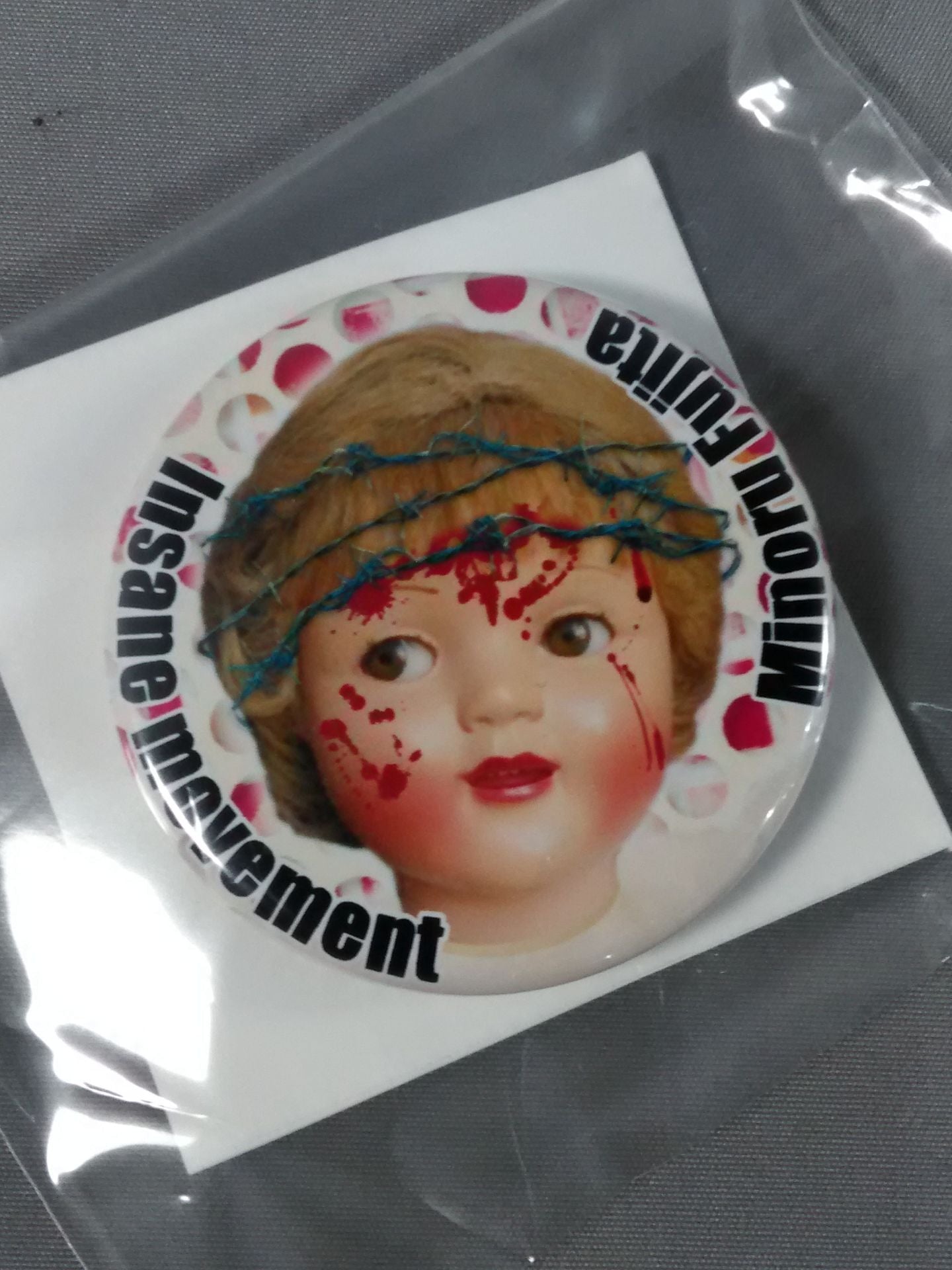 Minoru Fujita  PinBack button  set(A)