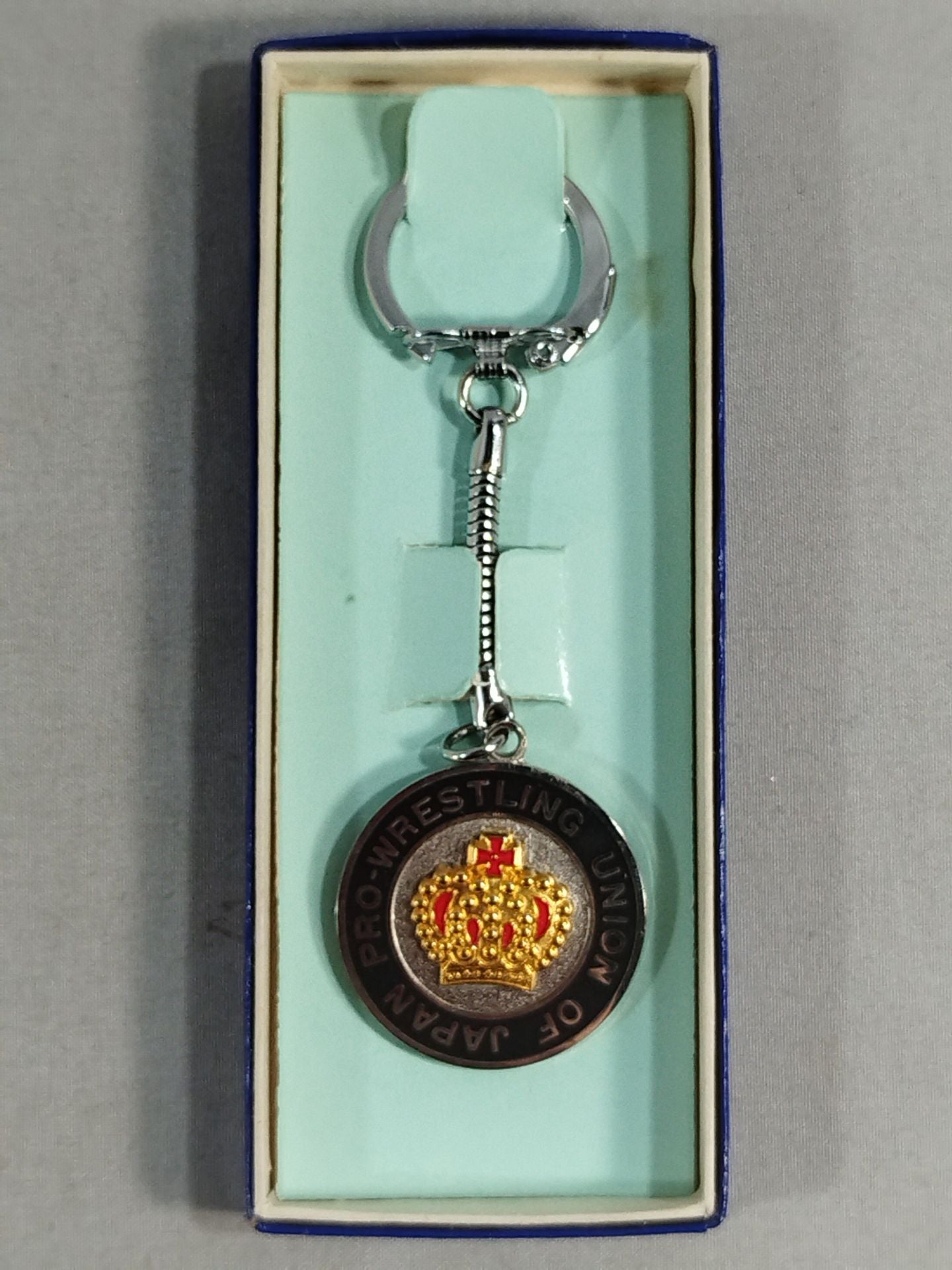 ★70's Original Wrestling ★ of Japan 1st Anniversary Keychain
