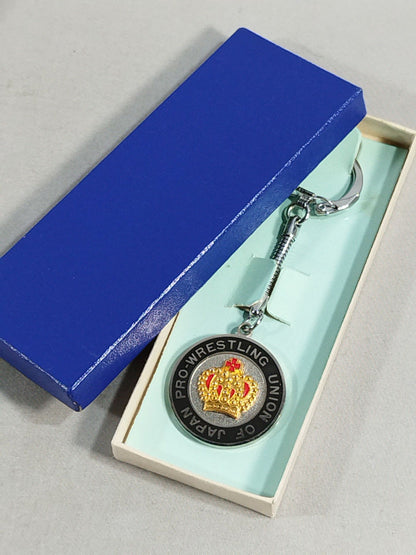 ★70's Original Wrestling ★ of Japan 1st Anniversary Keychain