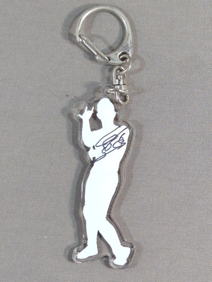【hand signed autograph】 Wrestling of Darkness 666  Shinobu Acrylic Keychain
