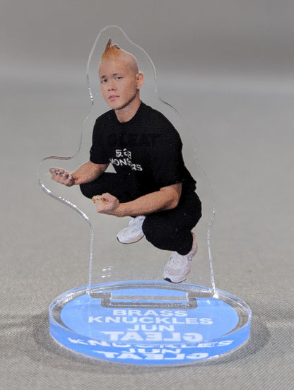 GLEAT Brass Knuckles JUN Acrylic Stand