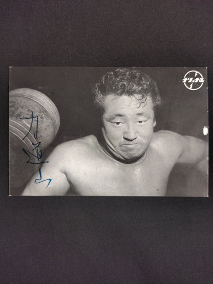 力道山 ナショナルバイブレーター ポストカード