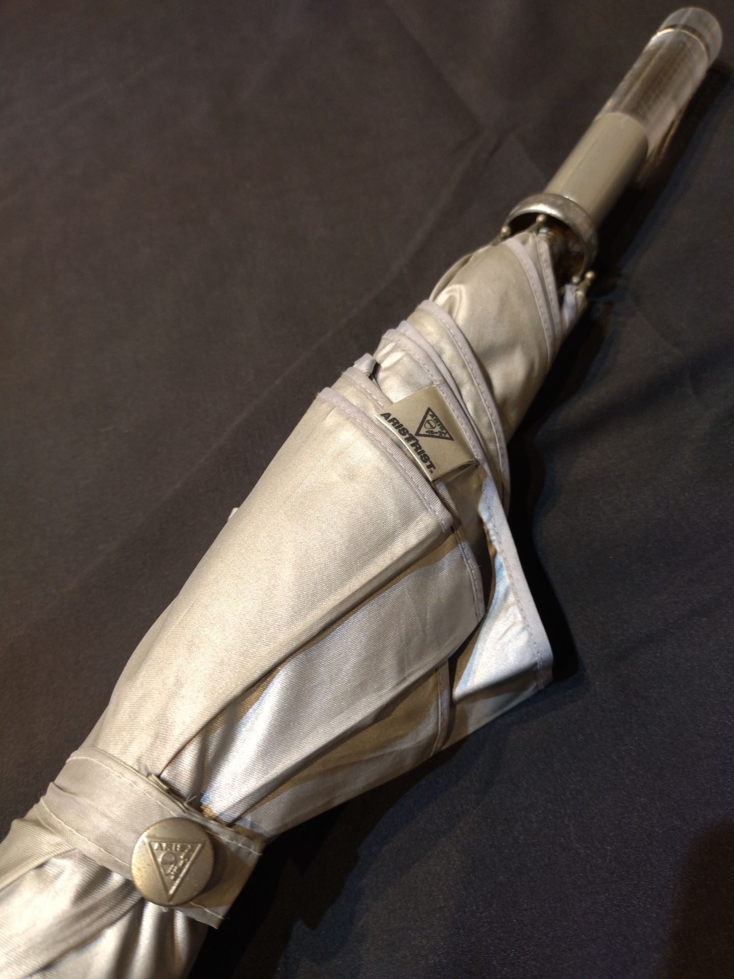 [Masahiro Chono hand signed autograph ] ARISTRIST  Umbrella (Silver)