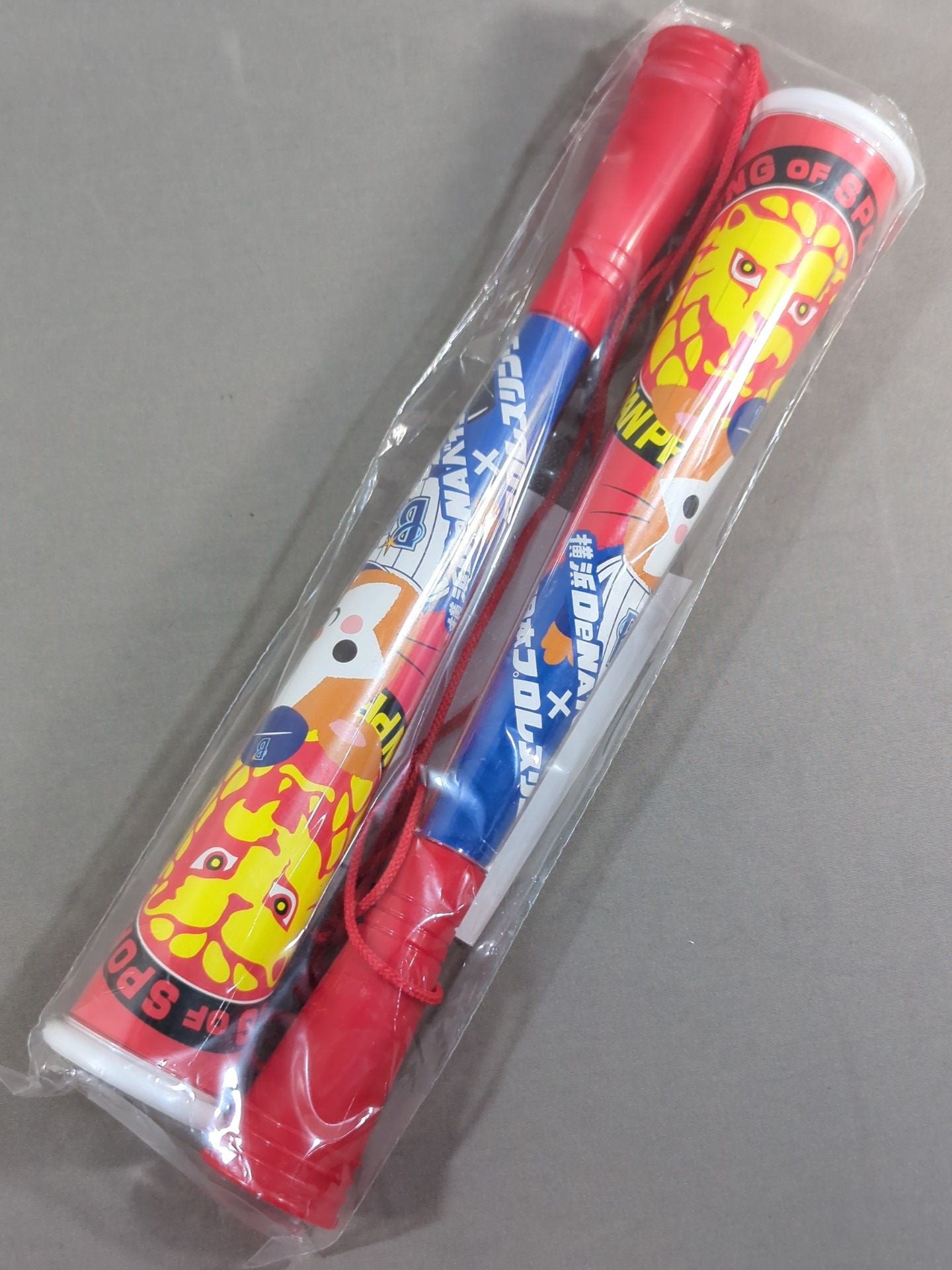 ★ New Japan Pro Wrestling × Yokohama DeNA Baystars Cheer ★ Clear Twin Bat
