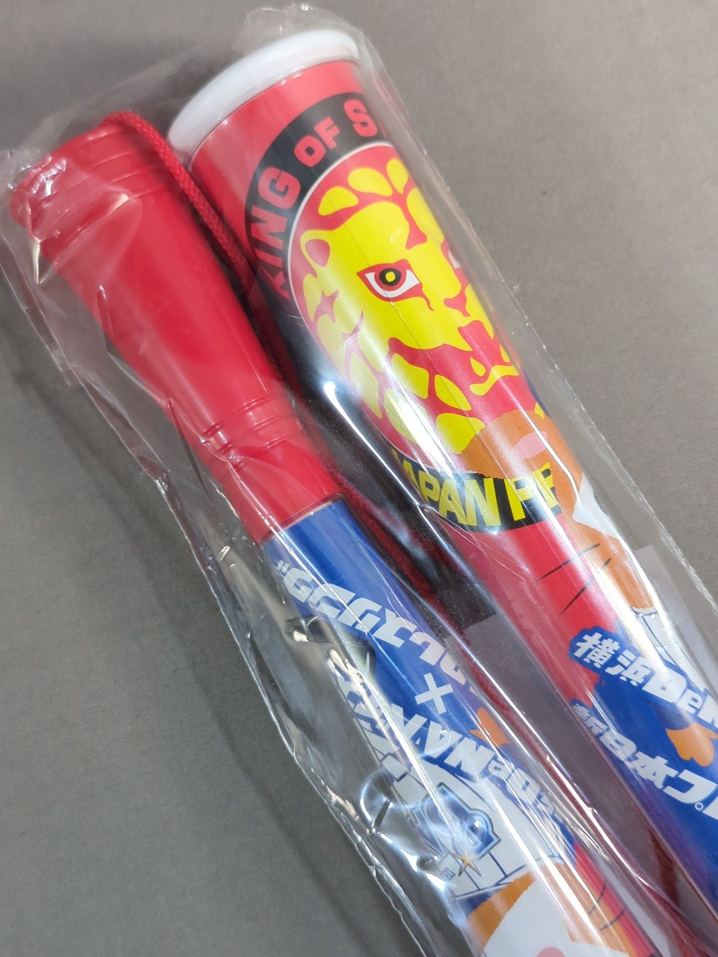 ★ New Japan Pro Wrestling × Yokohama DeNA Baystars Cheer ★ Clear Twin Bat