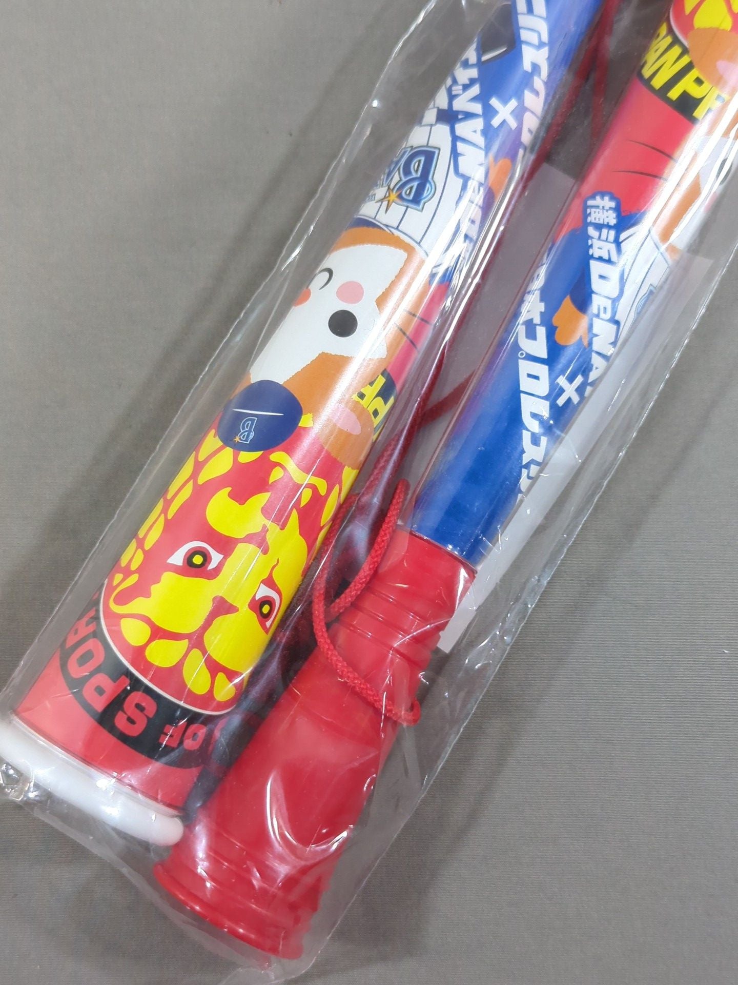 ★ New Japan Pro Wrestling × Yokohama DeNA Baystars Cheer ★ Clear Twin Bat