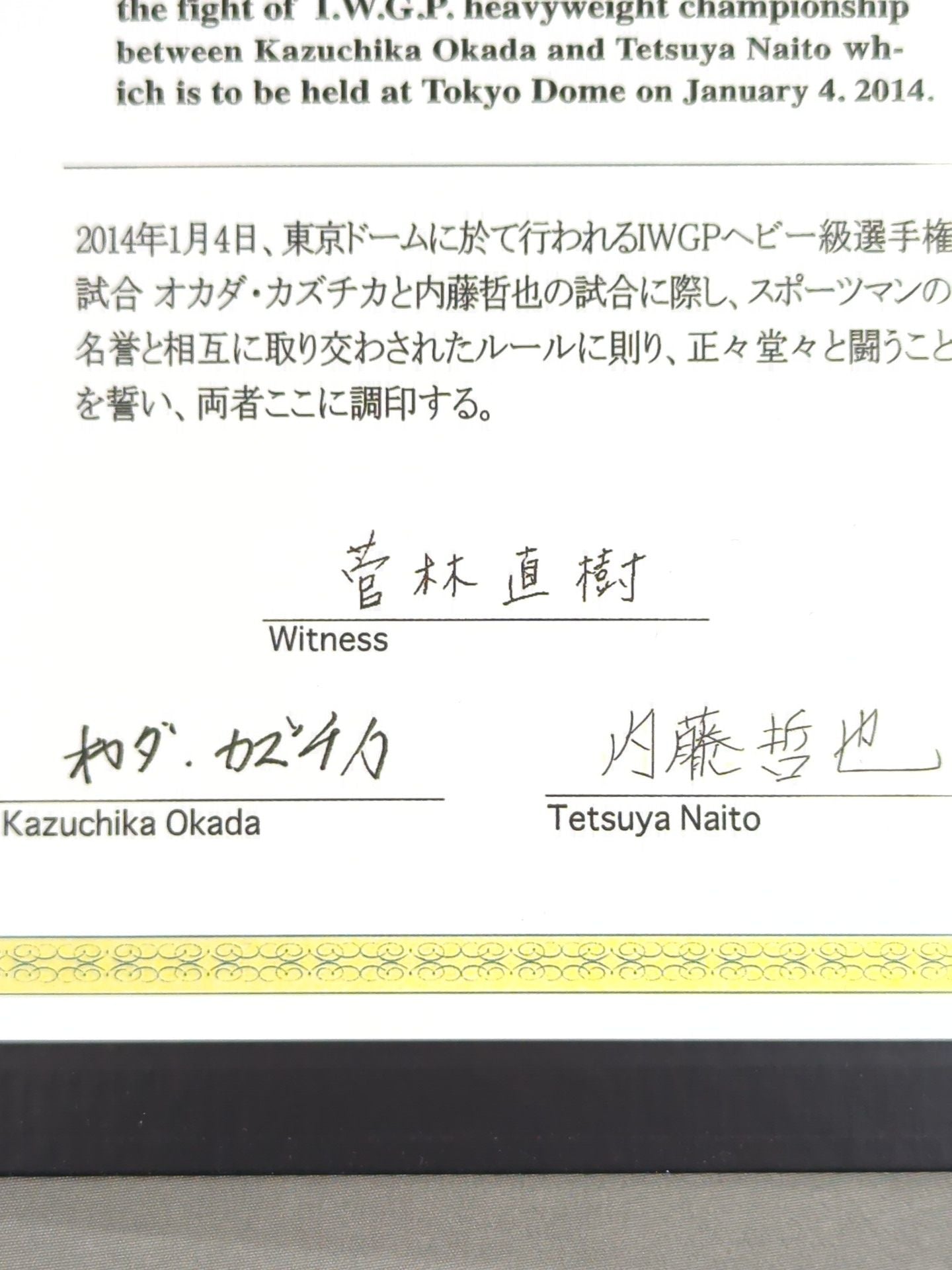 New Japan Pro Wrestling Pro-wrestling  45th Anniversary Frame Stamp Set