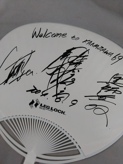 【Muto Keiji ×LEGLOCK】Welcome to KANAZAWA 69 Uchiwa (paper fan) 