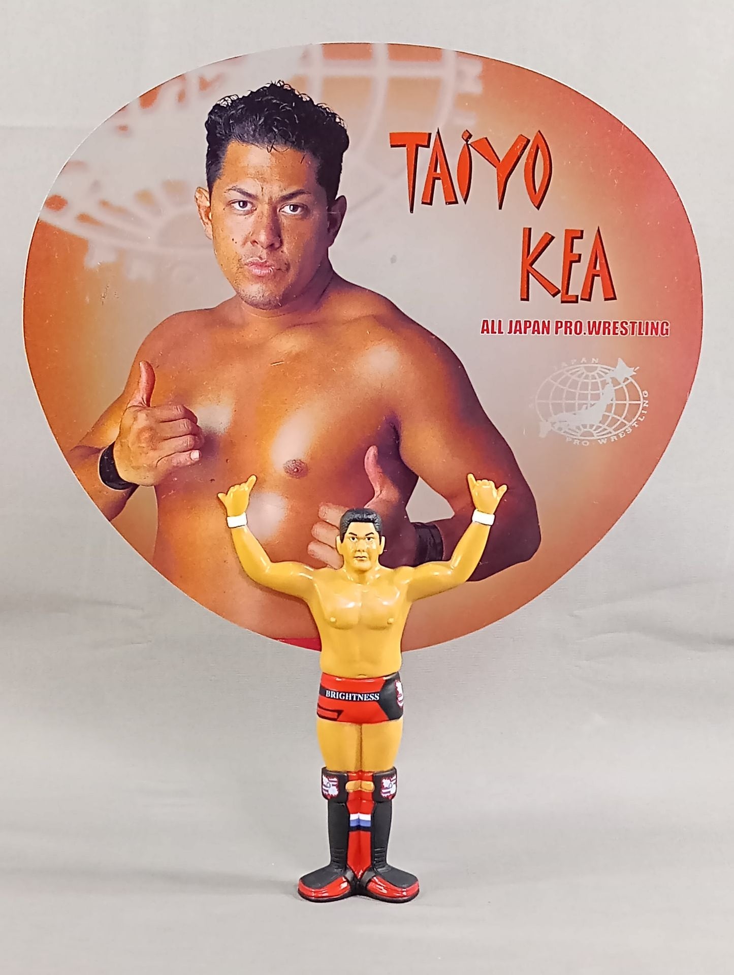 Taiyo Kea  Figure Uchiwa (paper fan)