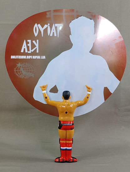 Taiyo Kea  Figure Uchiwa (paper fan)