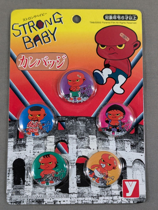 STRONG BABY 缶バッジ