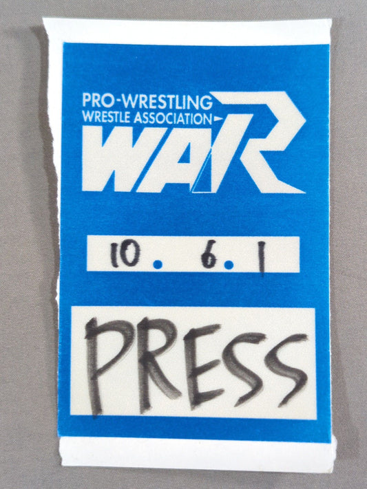 WAR「IMPRESS MISSION ～感動伝導団～ VOL.3」【PRESS】パスカード