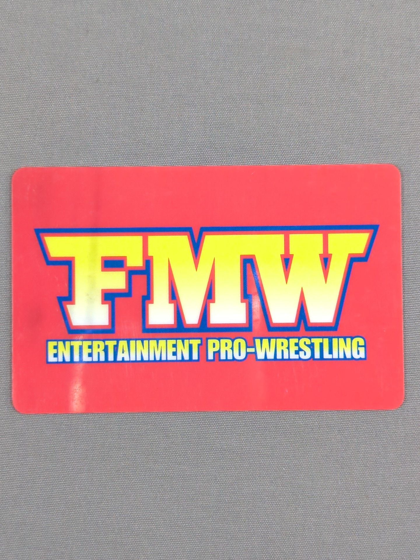 FMW Fan Club "NEO FMW" Membership Card